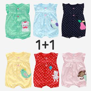 [조이멀티]원플원 끼끼와친구들 썸머롬퍼슈트 랜덤2개 700073