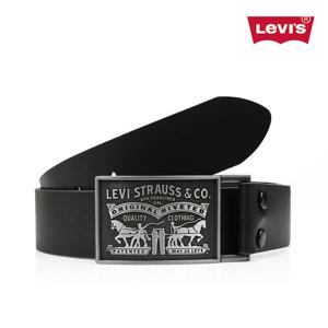 리바이스 남성벨트 블랙 단면벨트 BL08