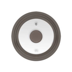 PN풍년 실리콘 멀티뚜껑 웜그레이(18-22cm) 후라이팬 냄비 실리콘 다용도냄비 뚜껑 프라이팬 멀티 커버 다용도 덮개 기름튐방지