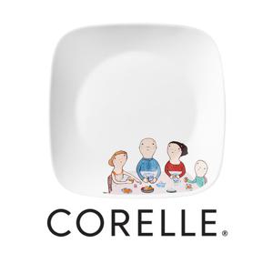 [코렐] 에바 아트 컬렉션 사각대접시