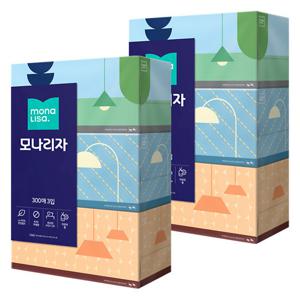 모나리자 미용티슈 300매 6개 각티슈