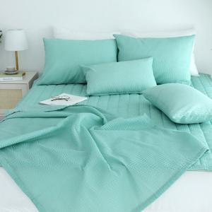 심쿵시리즈 시원한 시어서커 여름 배이불+패드+베개커버세트