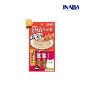 [이나바]이나바 챠오츄르 (sc-108) 참치&게 14g 4개입