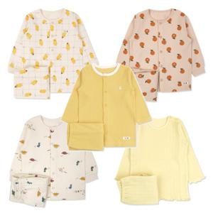 [오가닉맘]유아긴소매내의5종 중 택 1