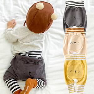 [조이멀티]쫀쫀 시보리 곰돌이 아동 배기바지 204467