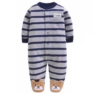 [조이멀티]불독패치 스트라이프 아동 발싸개우주복 303954