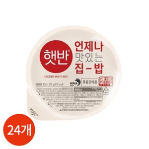 CJ 햇반 210g x 24개