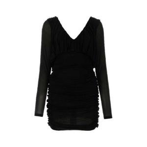 생로랑 드레이프 브이넥 저지 원피스 1031826