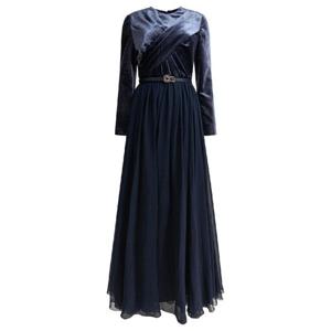 ELIE SAAB Dresses D0446NF24VES01MOODY BLUE