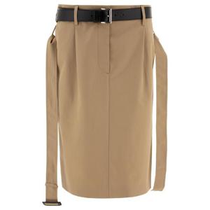 PRADA Cotton twill skirt P185KK S OOO14ZGF0065
