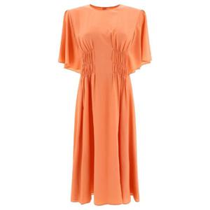 CHLOE Draped midi dress C24SRO010046T7