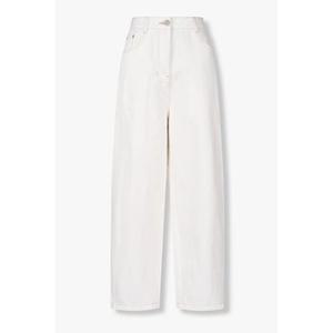 [백화점][톰보이](9105362142) 화이트 배기핏 데님 팬츠