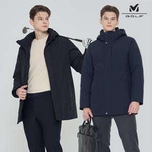 밀레골프 25FW 최신상 남성용 인퀼팅 다운재킷