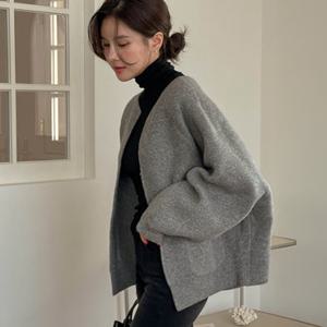 [캔마트][벨유] 샤멜 니트 가디건/포켓/울소재/나그랑/자켓/아우터