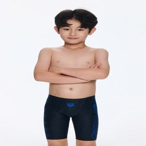 [아레나수영복] 부스터 아동 4부 A5SB1BF05BLK