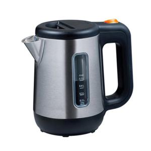 KENWOOD [상급] 여행용 미니 전기주전자 JKM076 (용량: 0.5L, 스테인레스, 넓은 주입구, 수위표시창) JKM076_N