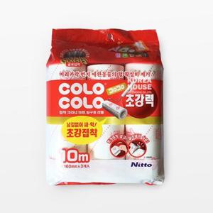 엄지척 고로고로 테이프크리너 초강력 리필3입 160mm x 10M
