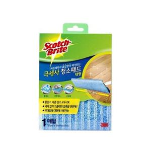 엄지척 3M 스카치브라이트 극세사 청소포 리필 대형 1매 4269