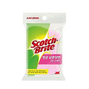 엄지척 3M 스카치브라이트 1510 삼중양면 고운수세미