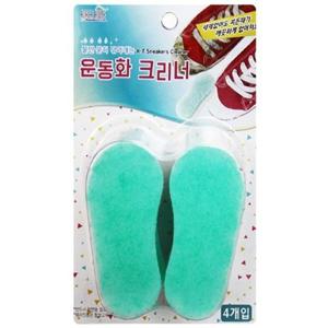 엄지척 운동화 크리너4P 운동화세척 신발크리너 10개