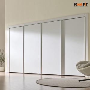 루이핏 화이트스톤 슬라이딩 붙박이장_300cm (10자)