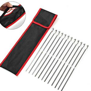 조르지오 바베큐 꼬치 막대 꽂이 캠핑파티 스텐 구이 세트 쇠