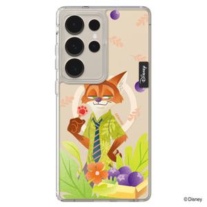 모란카노 디즈니 갤럭시 S24 울트라 크리스탈 주토피아 인더가든 디자인 맥세이프 투명 휴대폰 플러스 케이스