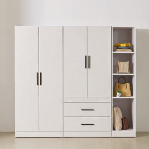 히트가구 [착불배송 상세확인] CZ746 투서랍 오픈 옷장 세트 2030