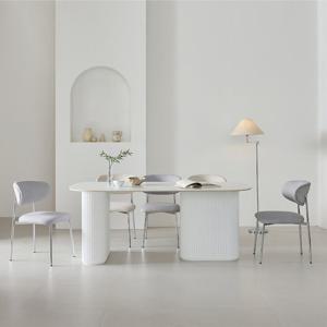 리버퍼니쳐 오르다 라운드 고급우레탄도장 템바보드 2000세라믹식탁+의자6개세트 6인8인