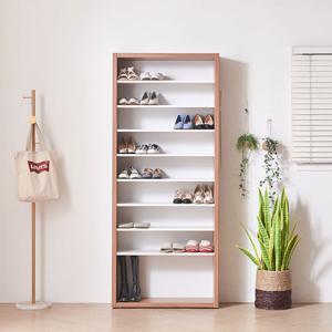 히트가구 [착불배송 상세확인] H6915 9단 틈새 오픈 신발장 840 3colors