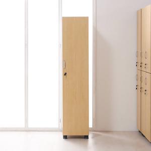 히트가구 [착불배송 상세확인] H61371 잠금형 1칸 긴옷장 400x1860 1color