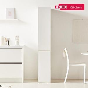 에넥스 [비밀특가] [착불] 플랫화이트 300 깊은 수납장 키큰 틈새장