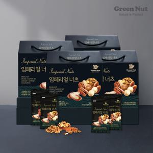 [현대 단.독.특.가] 하루한줌견과 임페리얼넛츠 25g 25봉 4세트 고급 호두 아몬드 마카다미아 견과