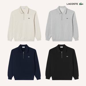 [라코스테] 남성 베이직 반집업 스웨트셔츠 SH197E-55N 4종 택1