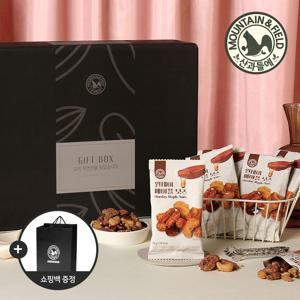 [산과들에] 프리미엄 원데이메이플넛츠 50봉 간식 선물세트