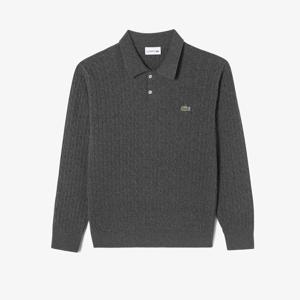 [라코스테 남성] 25 F/W 케이블 긴팔 스웨터 폴로 AH580E-55N (050)