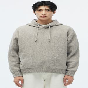 [series] 시리즈 역시즌 부클레 니트 후드 SAWAW2422IGYL