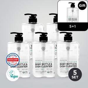 [아이너바움] 비건인증 신생아 아기주방세제 700ml 5개세트