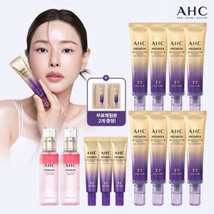 [로즈미스트 2종] 2025 최신상 AHC 프리미어 앰플 아이크림 포 페이스 라인 타이트닝