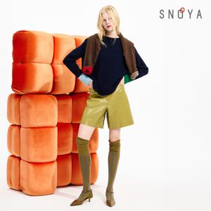 [SNOYA]스노야 25FW 블루폭스 울 홀가먼트 풀오버