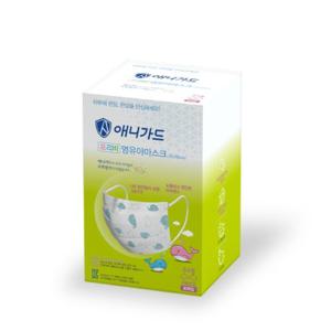 애니가드 프리비 영유아 고래 마스크 90매(30매*3개) 개별포장