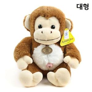 원숭이 인형 다크 38cm 대형 완구 장난감 인테리어 (W7383EF)