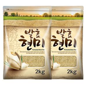 발효 현미 4kg (2kg2봉)