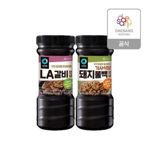 [청정원]청정원 LA갈비/돼지불백 양념장 840g 3개 골라담기_15847416_634573