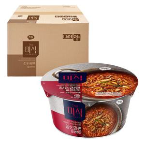 [더미식] 장인라면 얼큰한맛 컵 24개