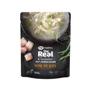 [하림펫푸드] 더리얼 퀴진 닭곰탕 100g