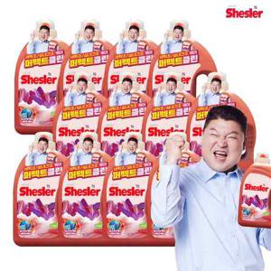 (세제최다구성)[Shesler]쉬슬러 퍼펙트 클린 로즈마리 고농축 액체세제 3.05L 12개