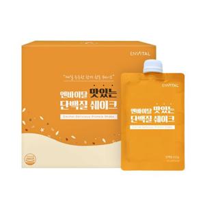 엔바이탈 맛있는 단백질 쉐이크 1박스(40g x 7포) 프로틴 초유