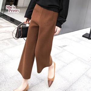 [쉬즈프리티] 로로모직밴딩통바지