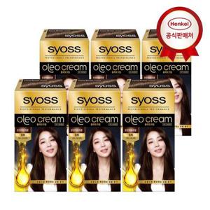 갤러리아_사이오스 올레오크림 새치염색약 5-N 코코아브라운 x 6개